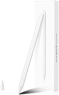 AUZOSL Stylus Pen for Apple iPad, Wireless Charging iPad Pencil 2nd Generation Tilt Sensitivity Palm Rejection Compatible with iPad Pro 12.9" 6,5,4,3; iPad Pro 11" 4,3,2,1; iPad Air 5,4; iPad mini 6