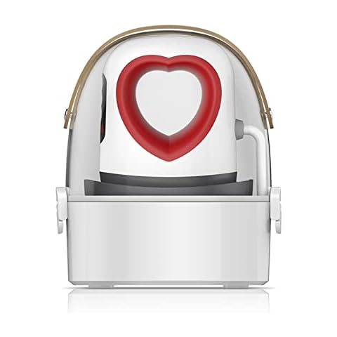 dsfen Mini Heat Press Machine T-Shirt Printing Easy Heating Transfer Press Iron Machines with Viration Motor for Clothes Bags Hats Pads Blanket Phone Case Portable HTV Vinly Projects DIY Home Business Cover