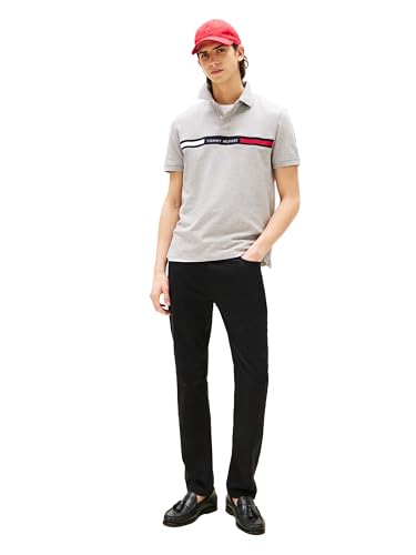 Image of Tommy Hilfiger Men's Short Sleeve Casual Polo Shirts in Regular Fit with Chest Logo Designs