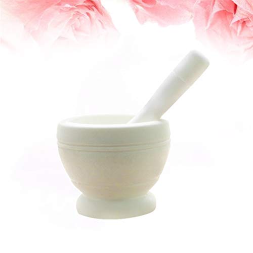 Hemoton Tigela de PilÃ£o E Almofariz Espremedor de MÃ£o Guacamole Almofariz para Especiarias Ervas T