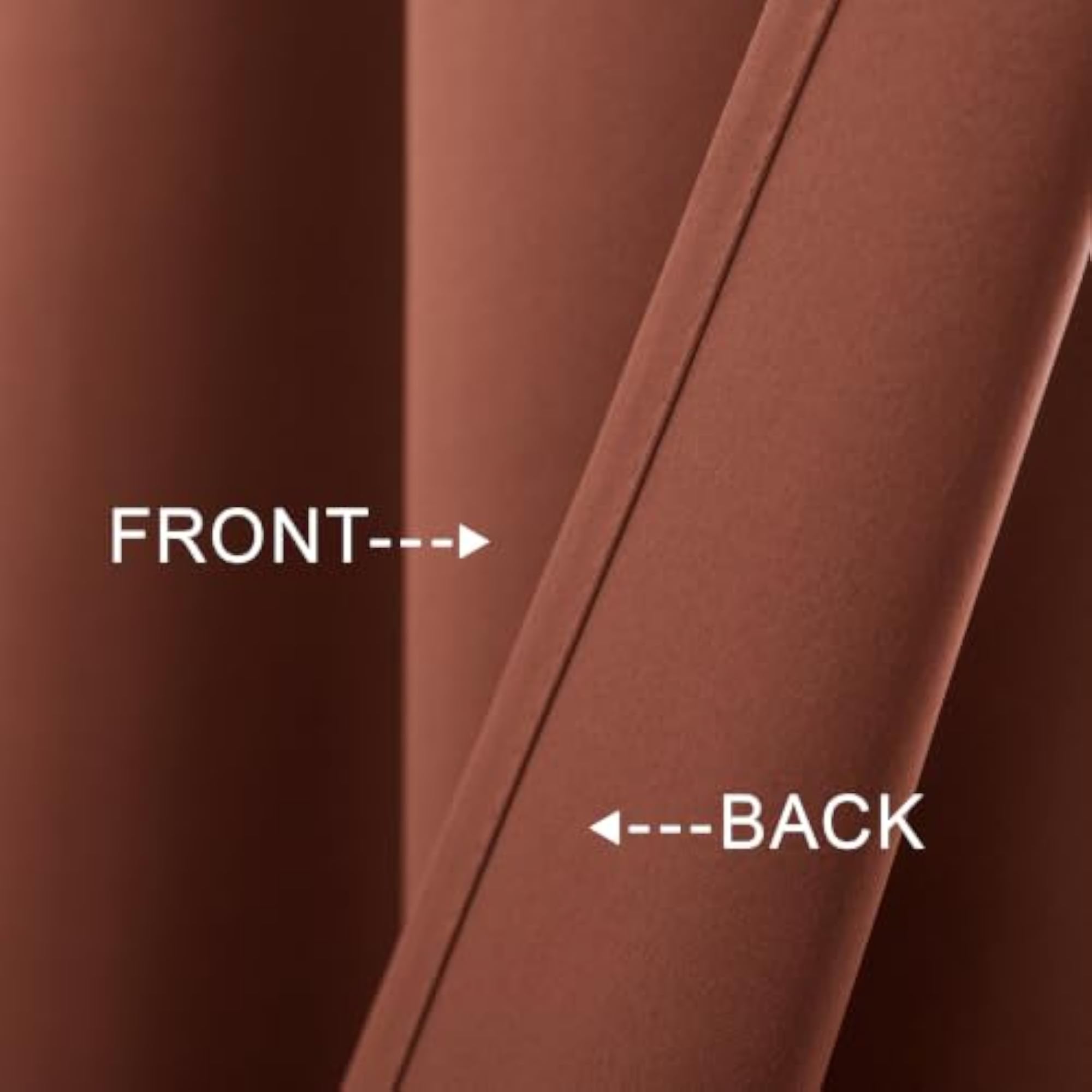 Terracotta Kitchen Window Curtains 30 Inch Length