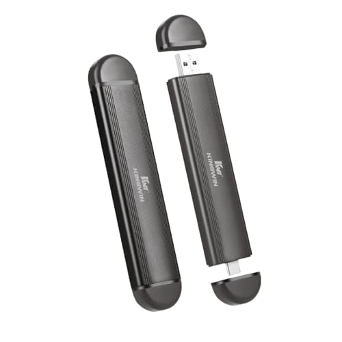 Kingwin M.2 SSD GN[W Type-A & Type-C fA USB-C RlN^ USB-C 3.2 Gen 2 X[p[Xs[h KWI-EM203B