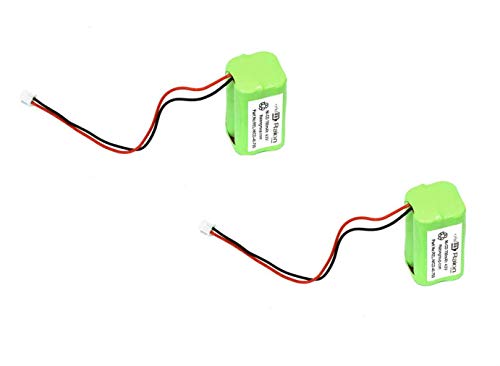 Raion Power REL-NICD-48-700 4.8V 700mAh Replacement Nickel Cadmium Exit Light Battery for McNair Ni-CD AA700MAH 4.8V - 2 Pack