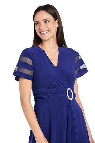 Image of R&M Richards Women's Allegra Cascade Dress