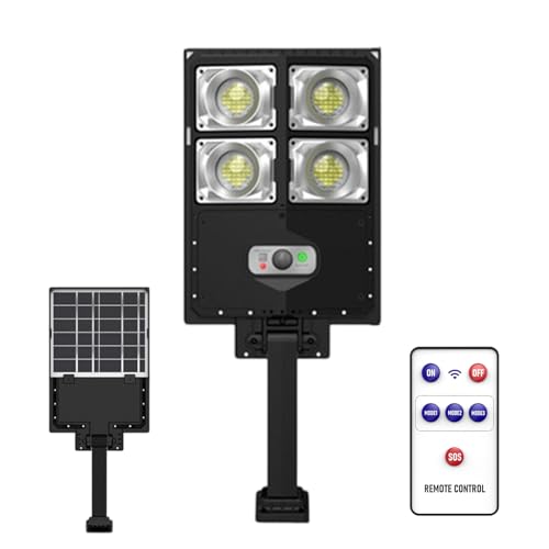 Lámpara solar para calles que soluciona zonas oscuras en accesos exteriores y patios