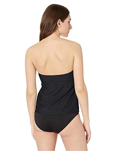 Catalina Women's Standard Twist Front Bandeau Tankini Swimsuit4