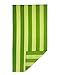 Exclusivo Mezcla 4 Pack Large Cabana Stripe Lightweight Soft Microfiber Beach Towels, Highly Absorbent Travel Pool Towel (30x60 Inches, Blue/Green/Yellow/Pink)