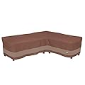 Duck Covers Ultimate Waterproof 104 Inch Patio Right-Facing Sectional Lounge Set Cover, Patio sectional Cover