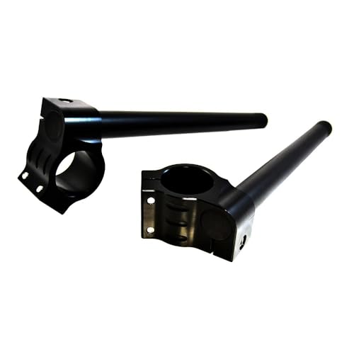 Barra manillar de aluminio CNC universal premium para motos con horquilla de 46mm 4