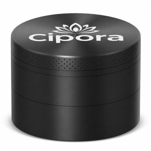 Cipora 2.5" Manual Grinder (Black)
