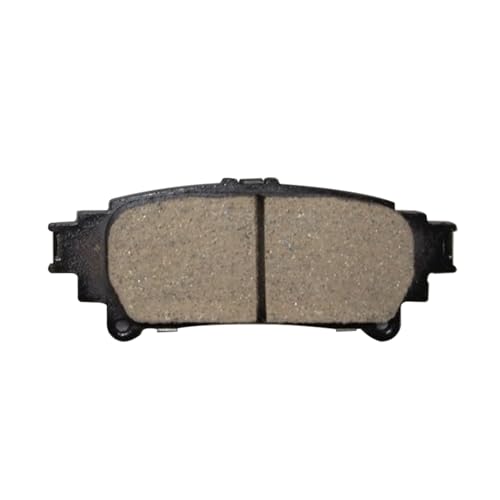 Image of Detroit Axle - Rear Brake Pads for Toyota Sienna Highlander Mirai Prius V | Lexus GS200t GS350 GS450h IS200t IS250 IS300 IS350 RC200t RC300 RC350 RX350 RX450h, Ceramic Brake Pads w /Hardware Replacement