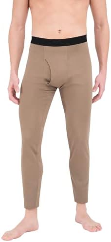 Terramar Military - style Fleece Pants Brown, BROWN, M