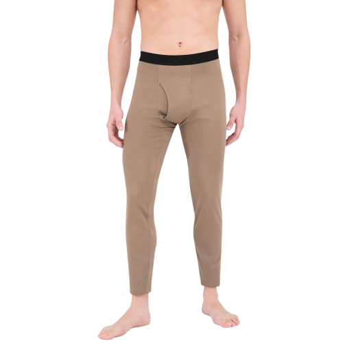 Terramar Military - Style Fleece Pants Brown, Brown, M #TOP16