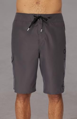 O'NEILL Men's 21 Inch Solid Boardshorts-Water Resistant Swim Trunks for Men with Quick Dry Stretch Fabric and Pockets4