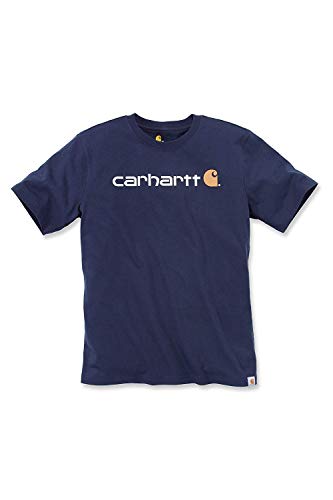 Carhartt Core Logo T-Shirt S/S - T-Shirt, Navy 412, M
