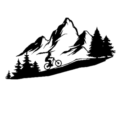 Vue sur la montagne en métal décorative pour le bureau à domicile