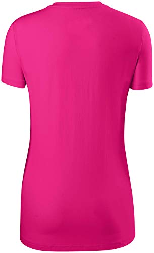 Mizuno Youth Volleyball Attack 2.0 Tee Shirt Shockng Pink2