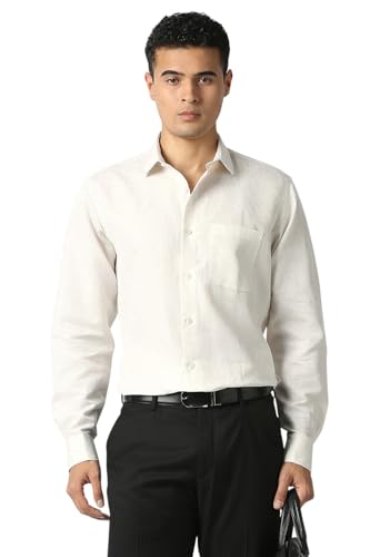 Image of Van Heusen Men's Solid Regular Fit Shirt