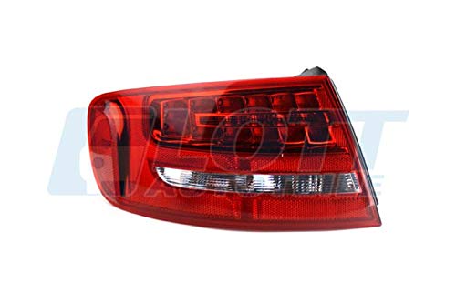 Feu Arrière JOHNS 131987-85 Pour AUDI A6 C6 - Compatible Gauche LED