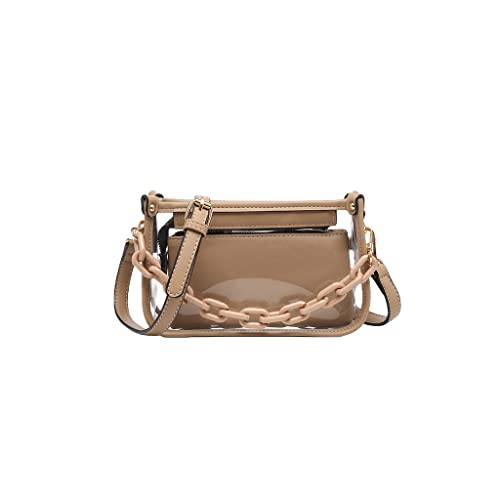 Vegan Clear Crossbody by Jen & Co.