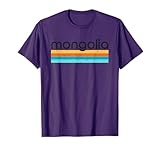 Mongolia Retro Design T-Shirt