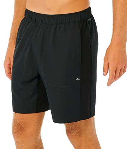 Rip Curl Vapor Cool Pivot Volley Shorts - Black