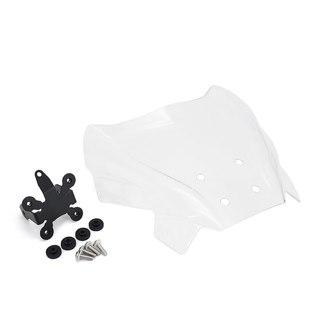 Pare-Brise Haut CB650R et CB1000R 2021 avec Support de Fixation Noir