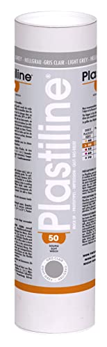 Plastiline 1650T, Plastiline tube, Modelling Paste, High Precision, Sculpting, Moulding, Hardness 50 (soft), 1 kg
