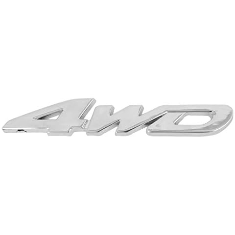 Uxcell Silver Tone Metal Car Emblem Badge Cover