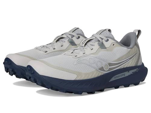 Saucony Mens Peregrine 15 Sneaker Artic/Navy 12