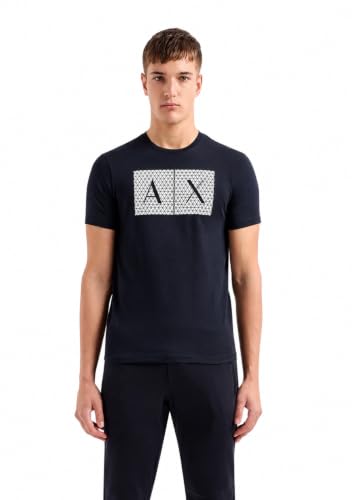 Armani Exchange Herren 8nztck T-Shirt, Blau, XS – Ansicht 1