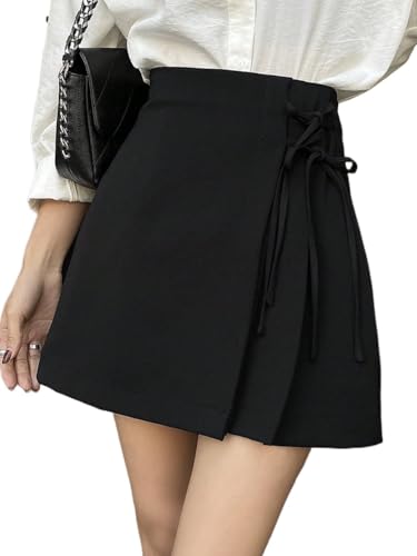 Women's Flowy Trendy Skirt Solid Color Wrap Skirt