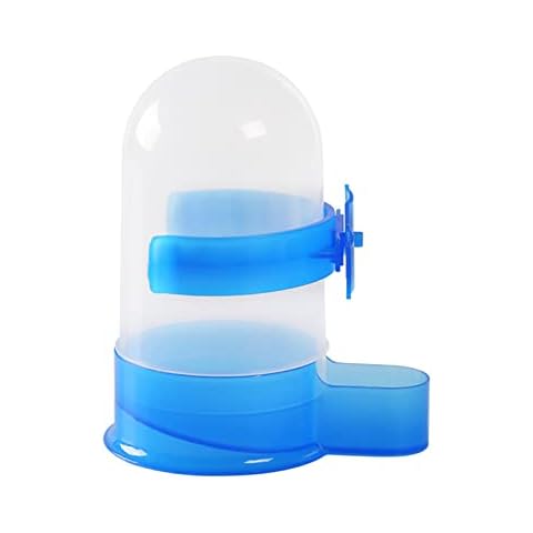 Bird Water Feeder Automatic Bird Food Dispenser Convenient Bird Water Dispenser for Budgerigar Canary Cockatiel Finch Parakeet Cover