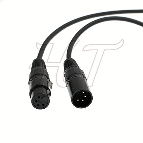 XLR 4-poliges DSLR-Kamera-Monitor-Recorder-Mischpult, Netzteilkabel XLR-Stecker auf Buchse, 99 cm (39 Zoll)