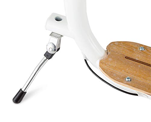 Schwinn Shuffle Adult Scooter, 26-Inch Front Wheel, 20-Inch Rear Wheel, Alloy Linear Pull Brakes, Steel Frame, White #TOP4