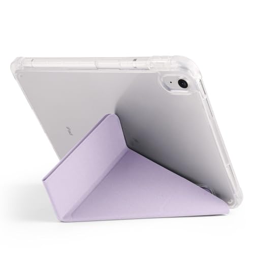 Coque iPad Air 11 2024 silicone antichoc avec support rabat