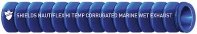 Corrugated Silicone Water Exhaust Hose Series 262 OD 1.703 in.