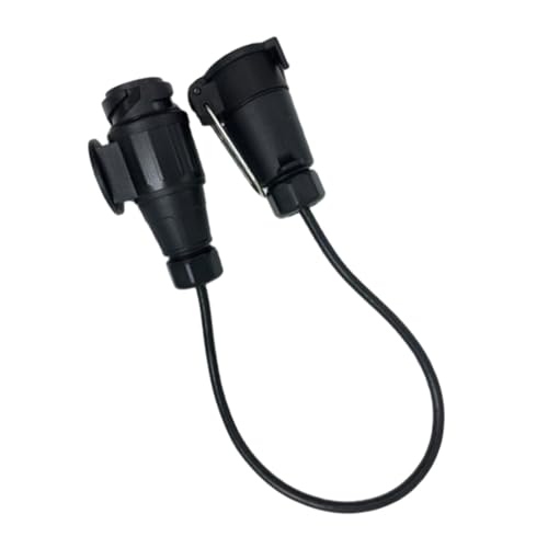 Adaptador de remolque de 7 a 13 pines de 12V para caravanas con enchufe europeo