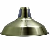 [Résistance à la chaleur] : les abat-jour en métal sont plus résistants à la chaleur que d'autres matériaux comme le plastique ou le tissu, ce qui peut être important si la lampe génère beaucoup de chaleur.