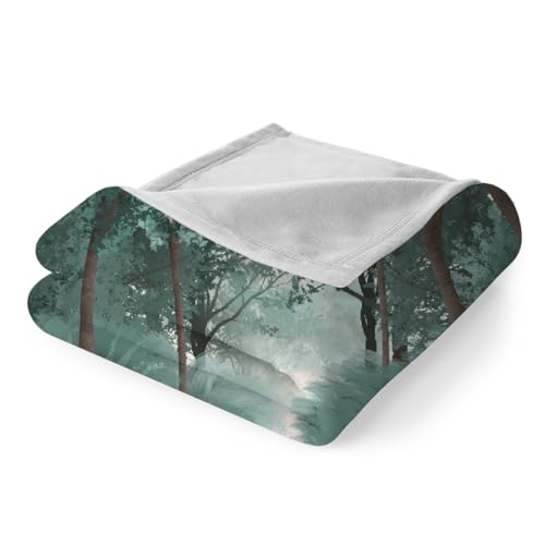 Microfibre Moelleuse Chaudes Couverture HABEAT Forêt Style 54-14 Chic