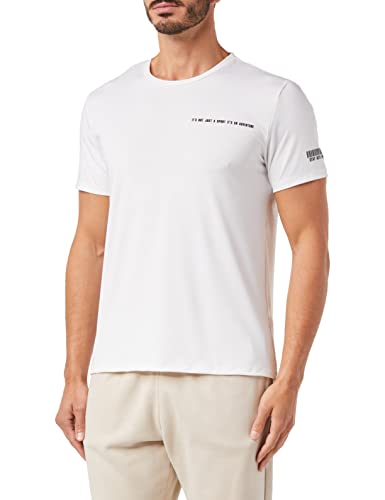 T-shirt de sport imprimé slogan Koton vêtement fitness homme col rond