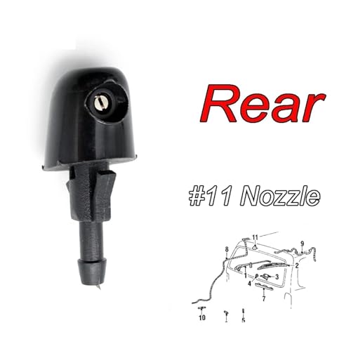 Buse de lave-glace arrière bouchée ? Solution pour Hover et CUV H3 - 2