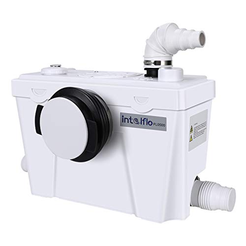 500w Macerator Pump Kitchen Bathroom Sink Waste Water Disposal Pump, Toilet Disposal Unit