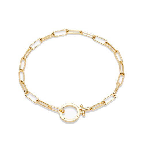 gorjana Women's Parker Link Chain Bracelet, 18k Gold Plated