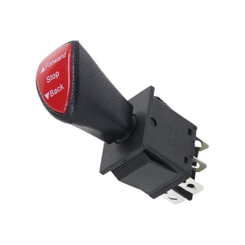 Interruptores Coche Radiocontrol – Conmutador Deslizante Enclavable 6 Pines DPDT Adelante-paro-atrás | Pulsador Manillar KCD4-604-6P 125V 250V Apto Coche, Barсo, Dron, Camión RC