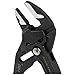 Klein Tools D5317 Compact Plier Wrench, High Leverage Multi-Use Adjustable Plier Wrench with Smooth Jaws, 7-Inch