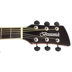 Brunswick : bf200 m Guitare Folk – Guitare acoustique en acajou. - Les Beatles, Paul McCartney, John Lennon, RIngo Starr, George Harrison Brunswick : bf200 m Guitare Folk – Guitare acoustique en acajou. – Image 4