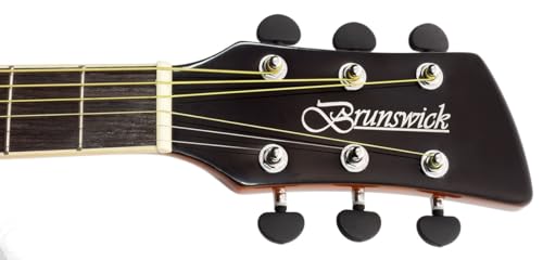 Brunswick : bf200 m Guitare Folk – Guitare acoustique en acajou. - Les Beatles, Paul McCartney, John Lennon, RIngo Starr, George Harrison Brunswick : bf200 m Guitare Folk – Guitare acoustique en acajou. – Image 5