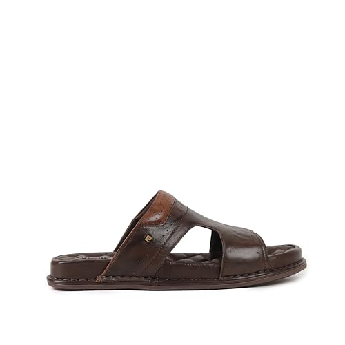 Image of Pierre Cardin Men's Pc1048 Tan-cafe Fisherman Sandal