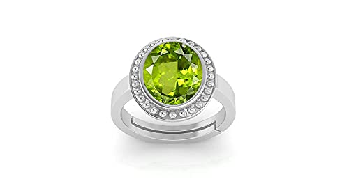 Bague péridot non chauffée le cadeau idéal en pierre précieuse naturelle